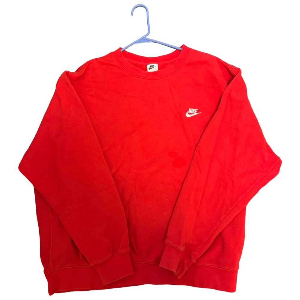 Nike Club Men’s Fleece Crew Red